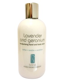 Lavender and Geranium Hand and Body Lotion 300ml