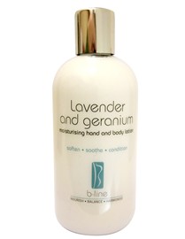 Lavender and Geranium Hand and Body Lotion 300ml