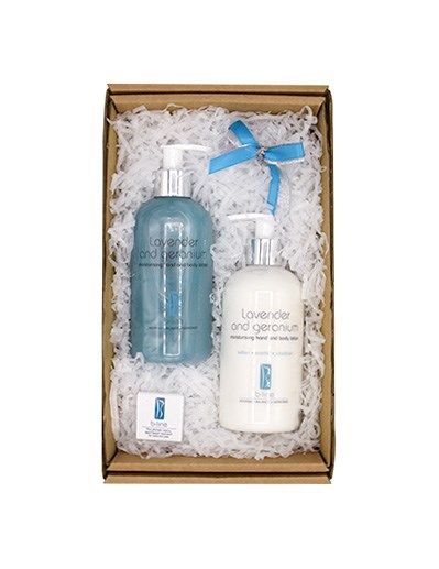 Lavender and Geranium Gift Set