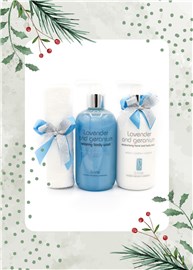 Lavender and Geranium Gift Set